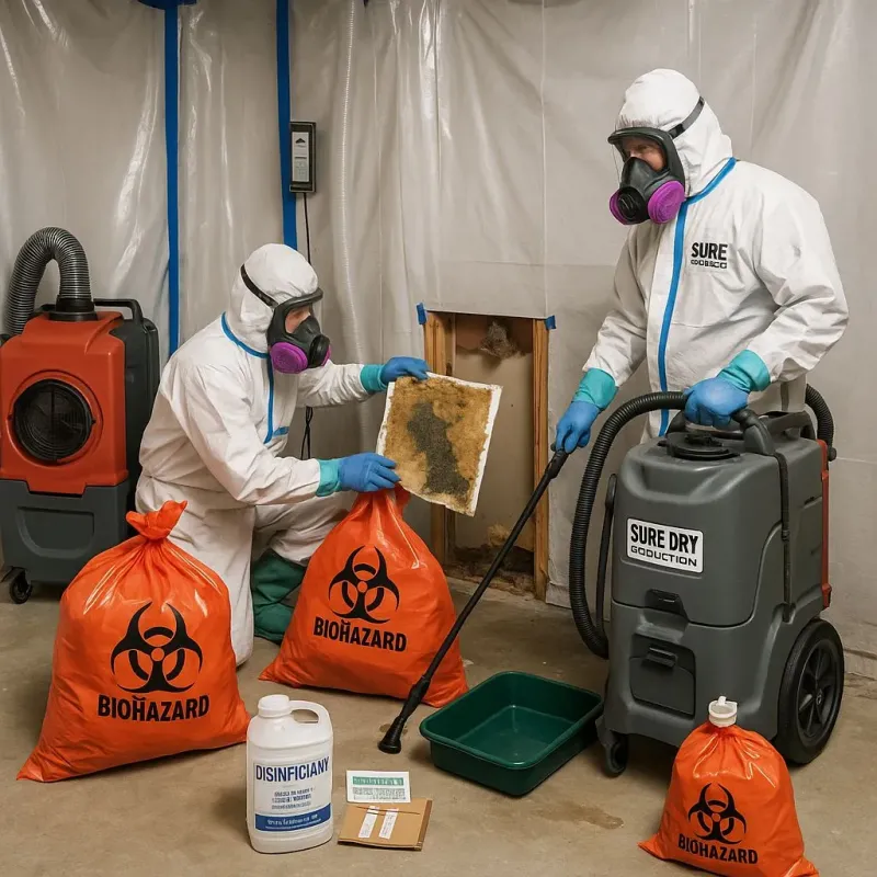 Contaminated Water Handling Protocols process in Manistee County, MI