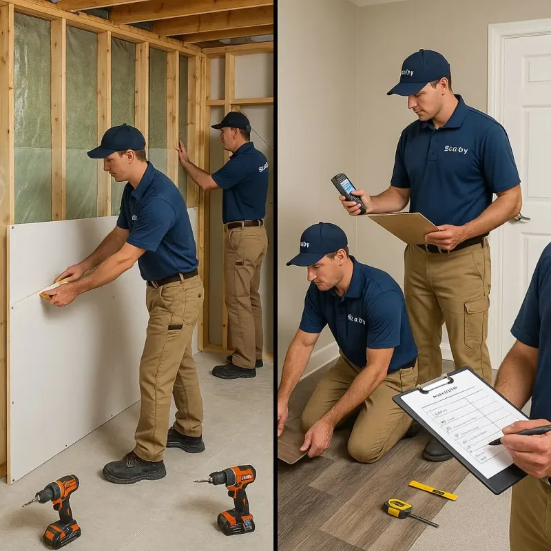 Repairs and Reconstruction process in Manistee County, MI