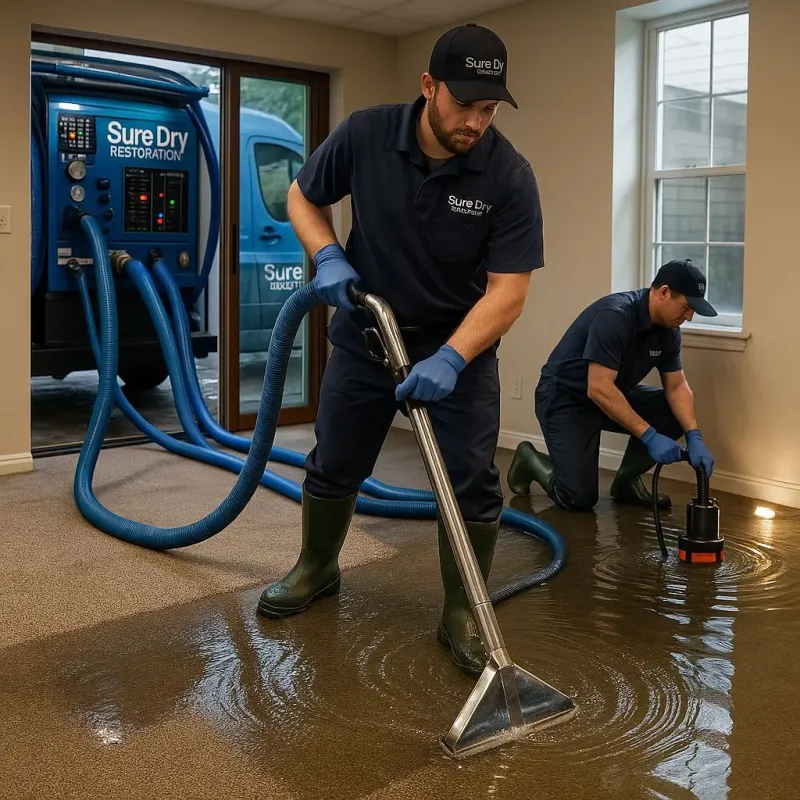 Water Extraction and Removal process in Manistee County, MI
